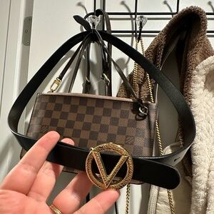 Valentino Gold Buckle belt